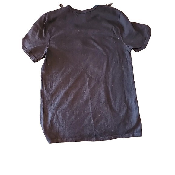 Vintage Black Single Stitch Champion T-Shirt Med - Picture 10 of 11